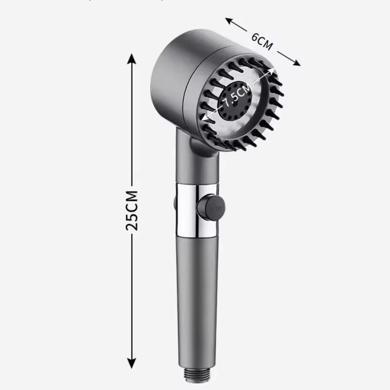 Shower Filter Four Modes Bathroom Accessories Head Massage Showerhead Replete for Shower Heads Knobs Showers Parts Fixture Home