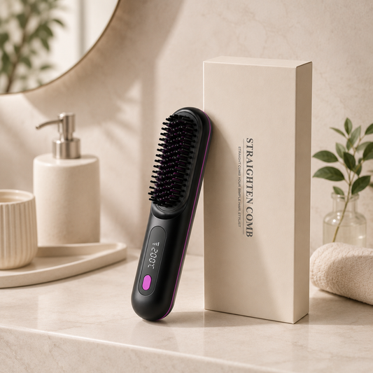 Peine Alisador Inalámbrico Cerelia – Liso Perfecto Sin Cables
