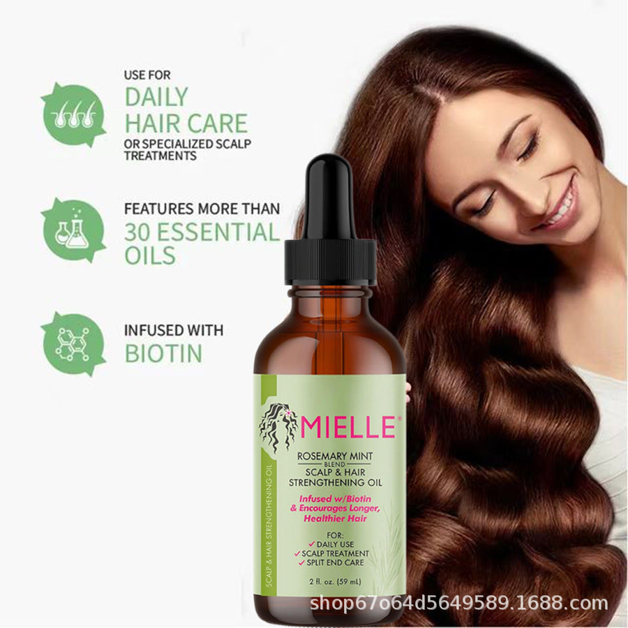 Aceite de Romero Mielle Organics – El Secreto Viral para un Cabello Largo y Fuerte