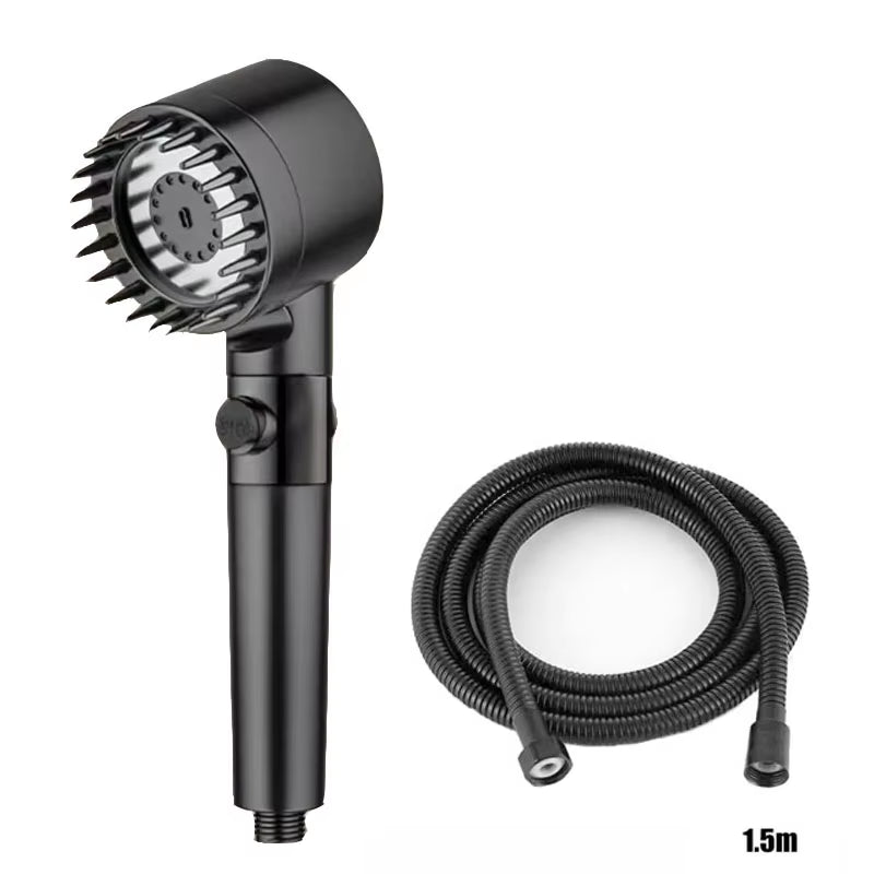 Shower Filter Four Modes Bathroom Accessories Head Massage Showerhead Replete for Shower Heads Knobs Showers Parts Fixture Home